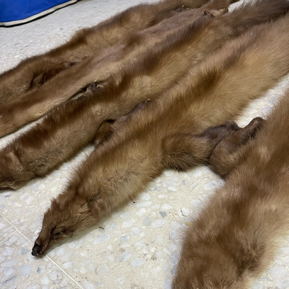 100 % authentic Vintage Fox real Fur